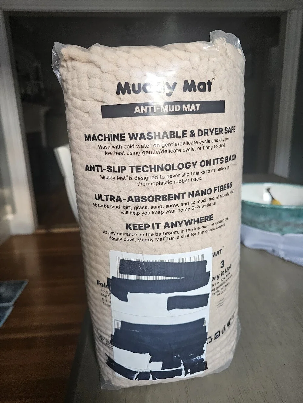 3x5 Muddy Mat – Beige - New in Packaging